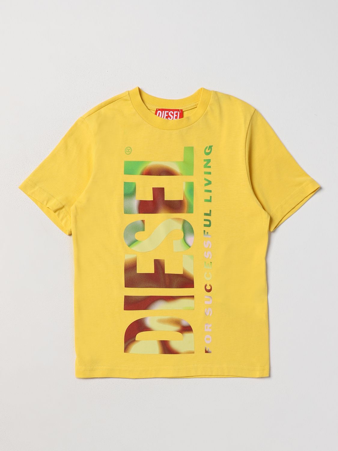 Diesel T-Shirt DIESEL Kids colour Yellow