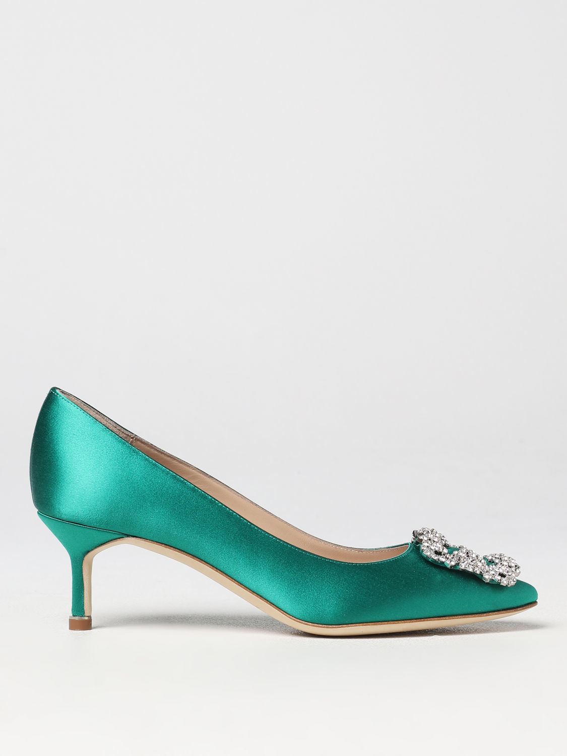 Manolo Blahnik Court Shoes MANOLO BLAHNIK Woman colour Green