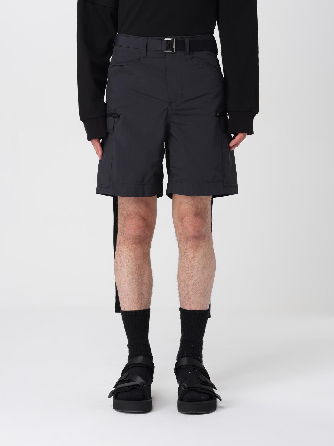 Sacai Short SACAI Men colour Black