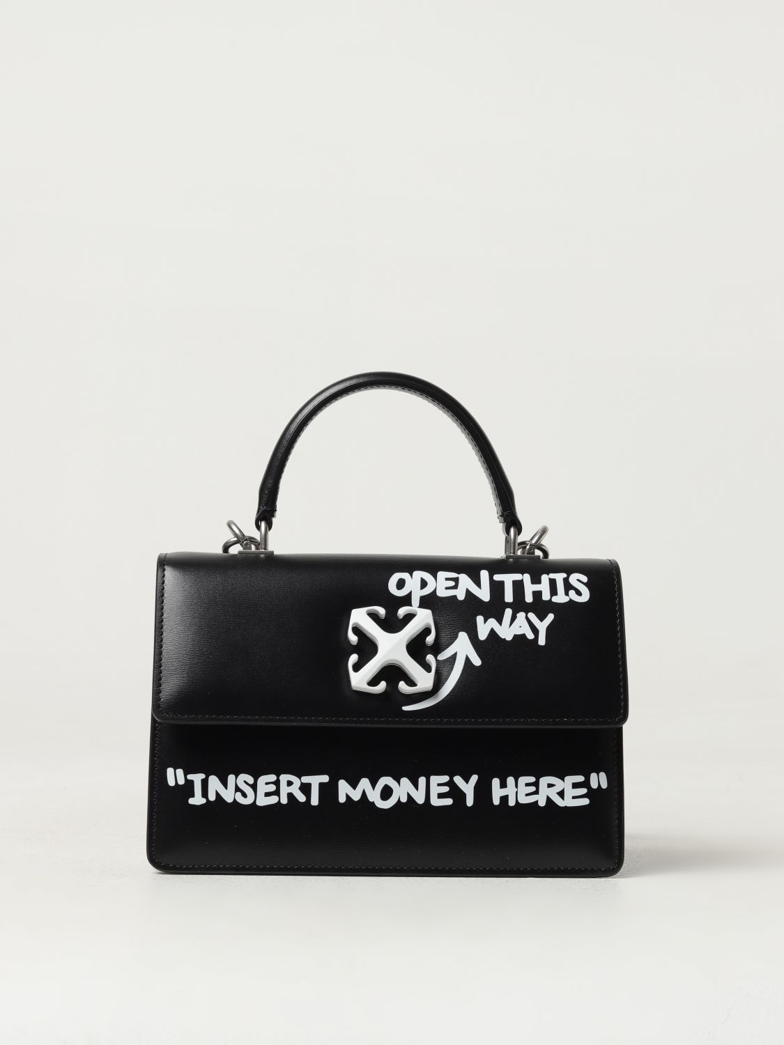 OFF-WHITE Handbag OFF-WHITE Woman colour Black