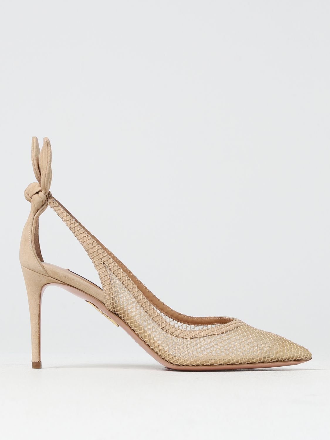 Aquazzura High Heel Shoes AQUAZZURA Woman colour Nude