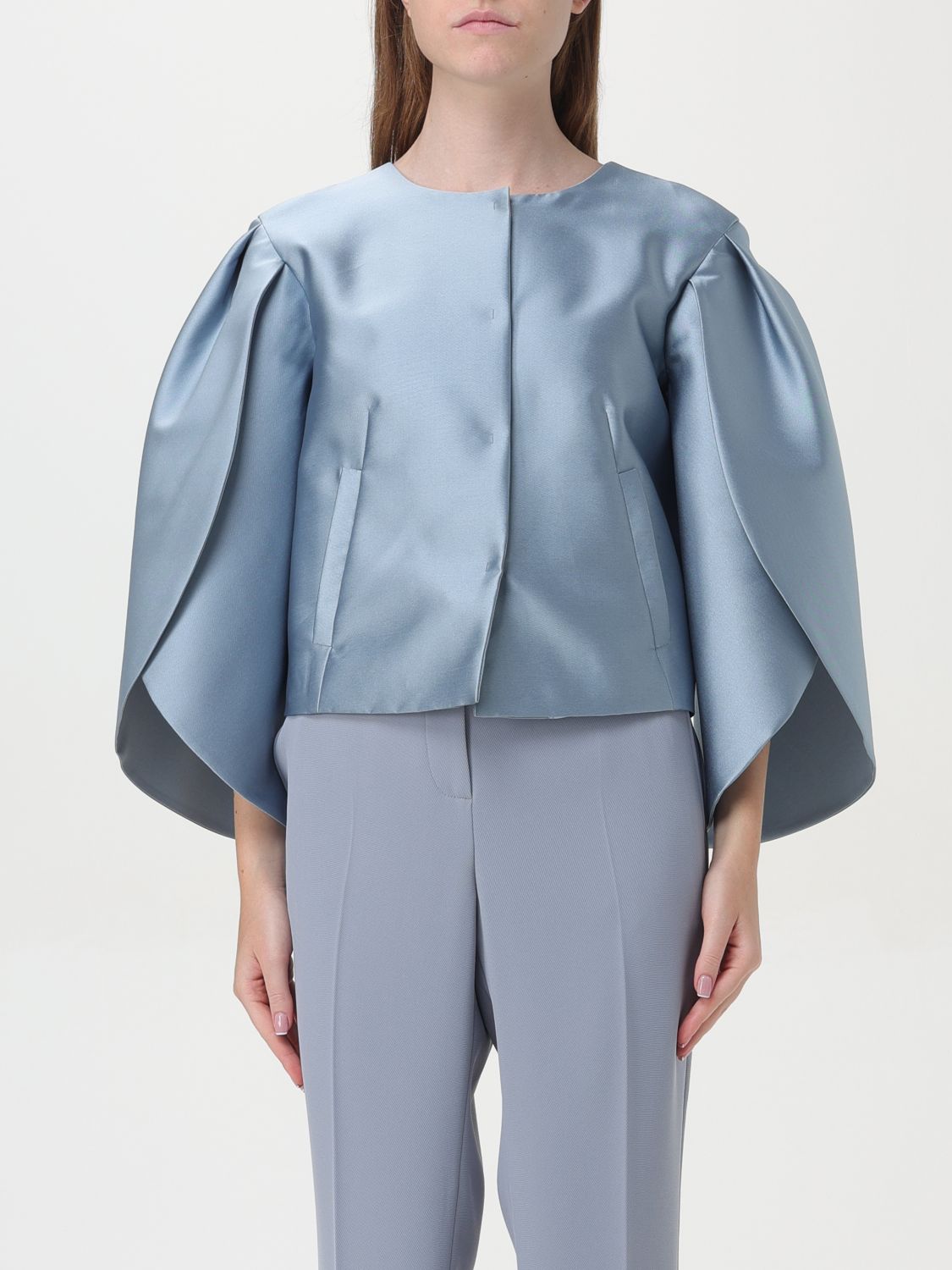 Alberta Ferretti Jacket ALBERTA FERRETTI Woman color Sky Blue