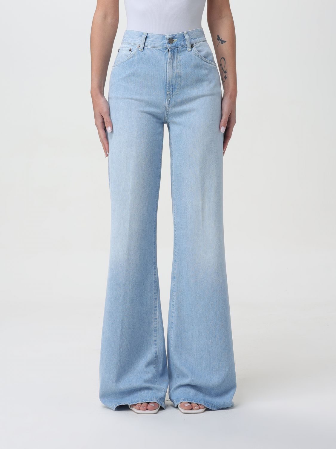 Dondup Trousers DONDUP Woman colour Blue