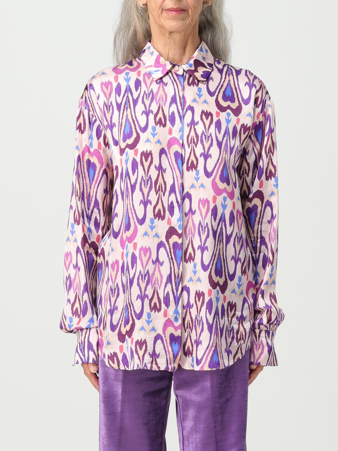 Forte Forte Shirt FORTE FORTE Woman colour Violet