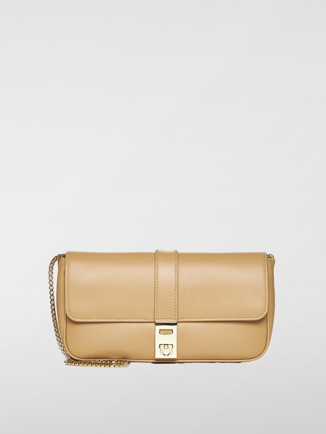 Ferragamo Mini Bag FERRAGAMO Woman color Camel