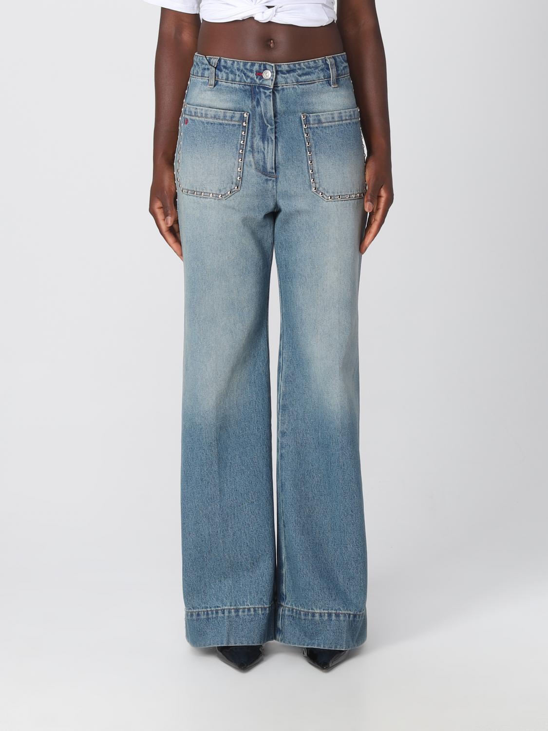 Victoria Victoria Beckham Jeans VICTORIA VICTORIA BECKHAM Woman colour Denim