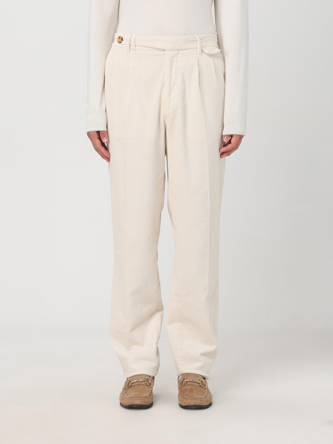 Brunello Cucinelli Trousers BRUNELLO CUCINELLI Men colour Sand