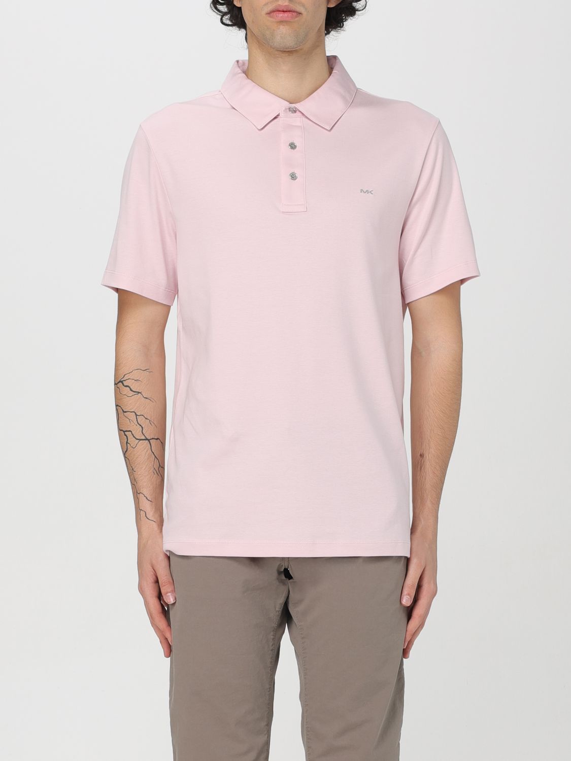 Michael Kors Polo Shirt MICHAEL KORS Men colour Pink