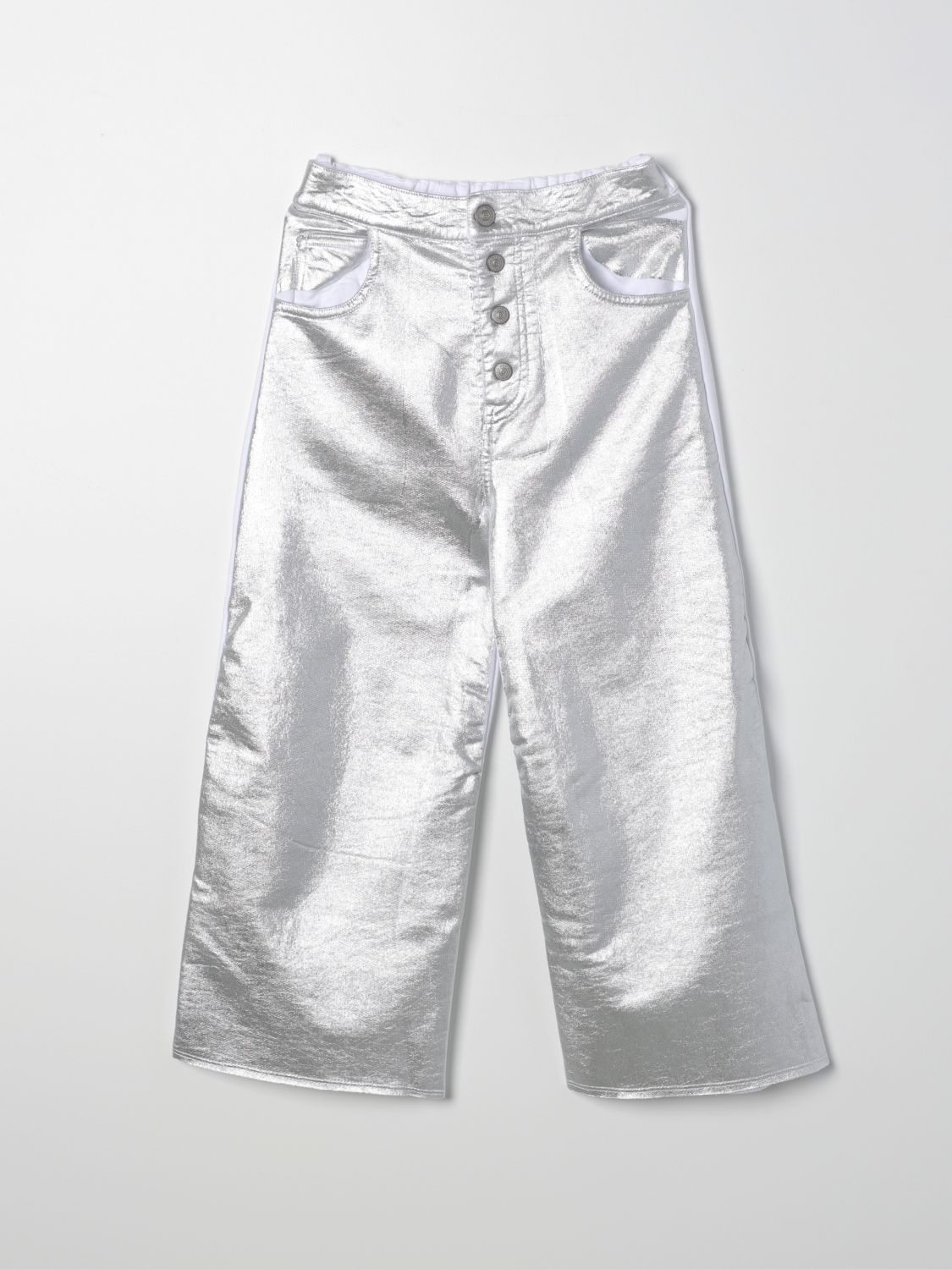 MM6 Maison Margiela Jeans MM6 MAISON MARGIELA Kids colour Silver