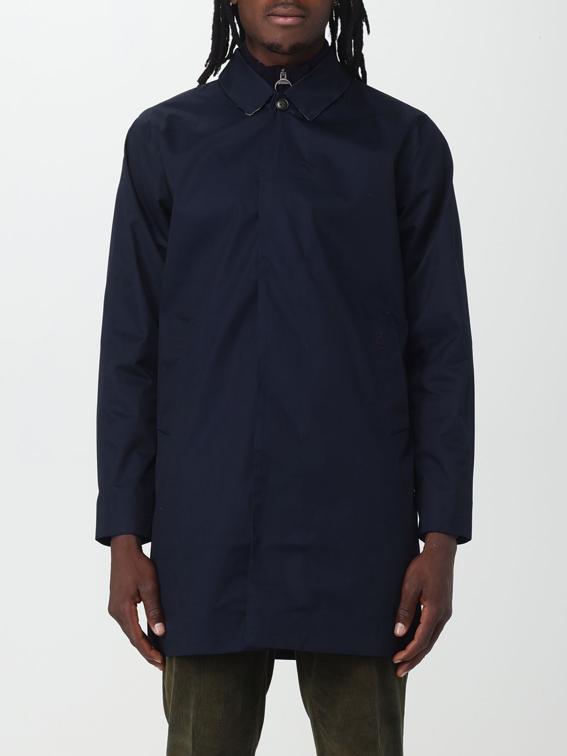 Barbour Trench Coat BARBOUR Men colour Blue