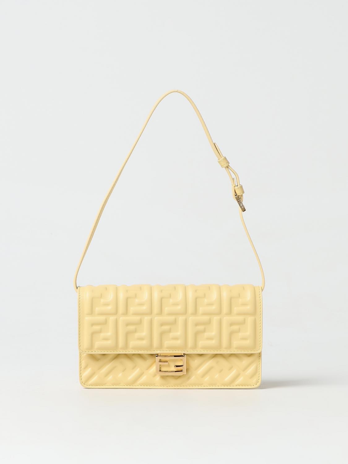 FENDI Mini Bag FENDI Woman colour Yellow