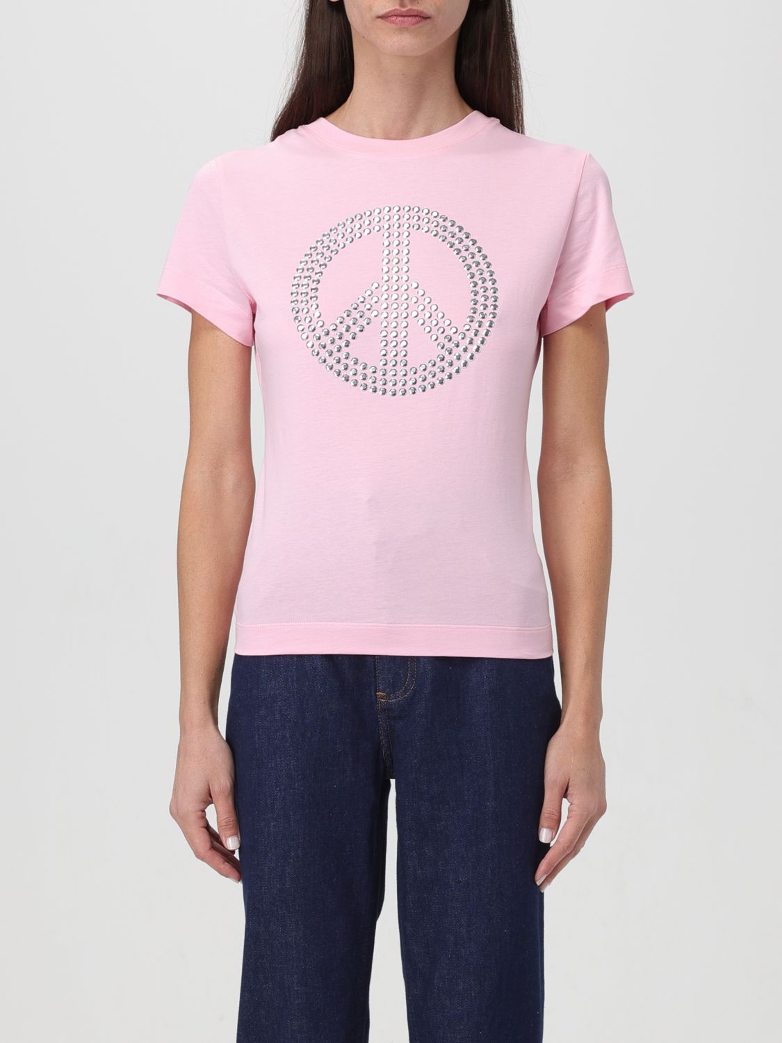 Moschino Jeans T-Shirt MOSCHINO JEANS Woman colour Pink