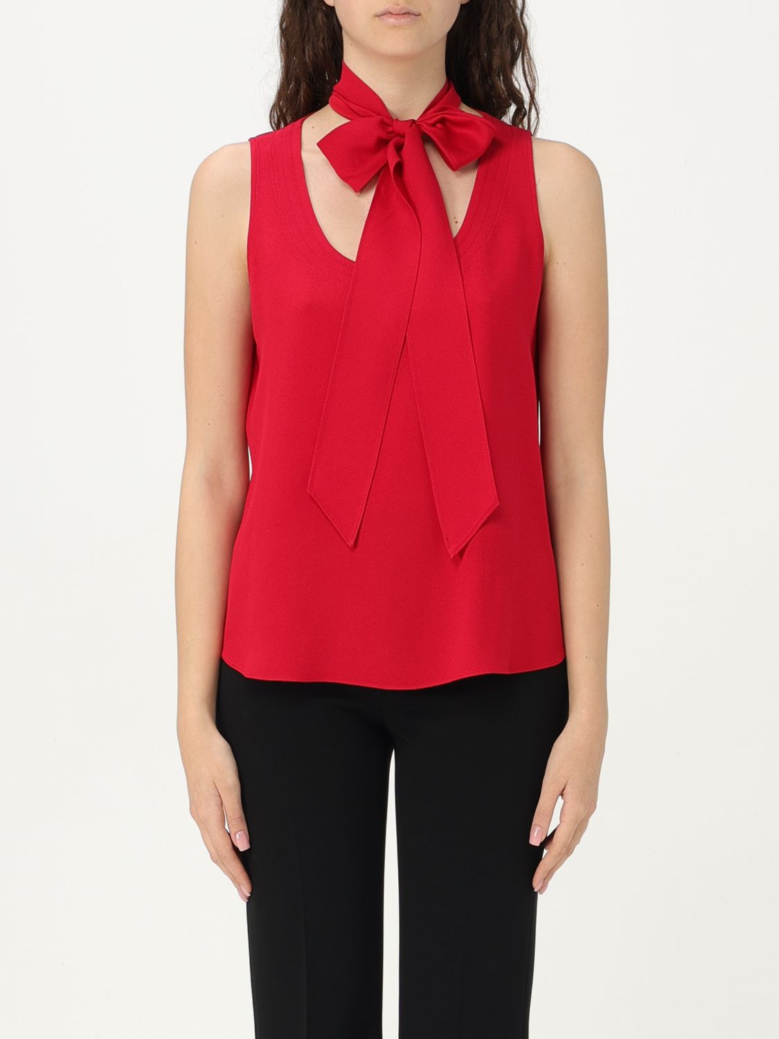 Moschino Couture Top MOSCHINO COUTURE Woman color Red