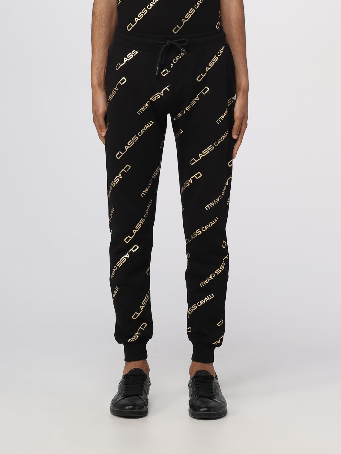 Class Roberto Cavalli Trousers CLASS ROBERTO CAVALLI Men colour Black