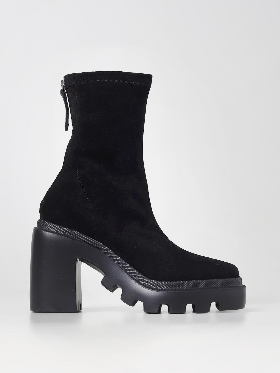 Vic Matié Flat Ankle Boots VIC MATIÉ Woman colour Black