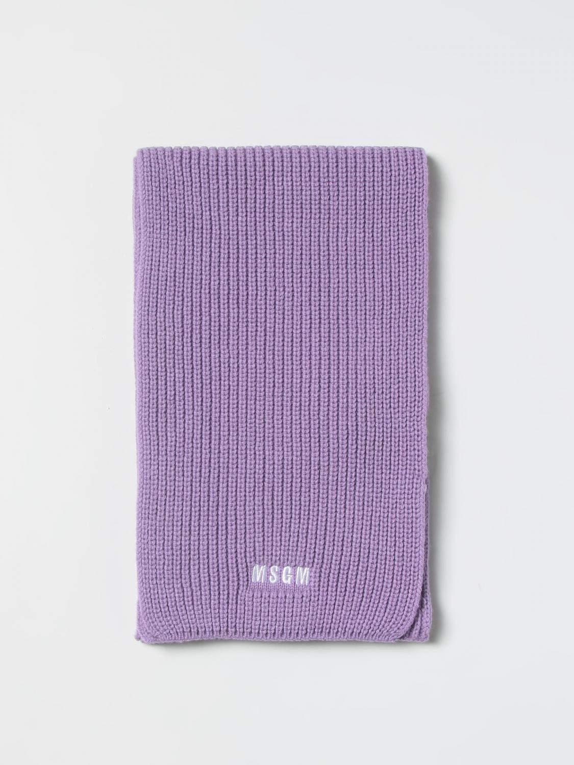 Msgm Kids Scarf Boy MSGM KIDS Kids colour Lilac