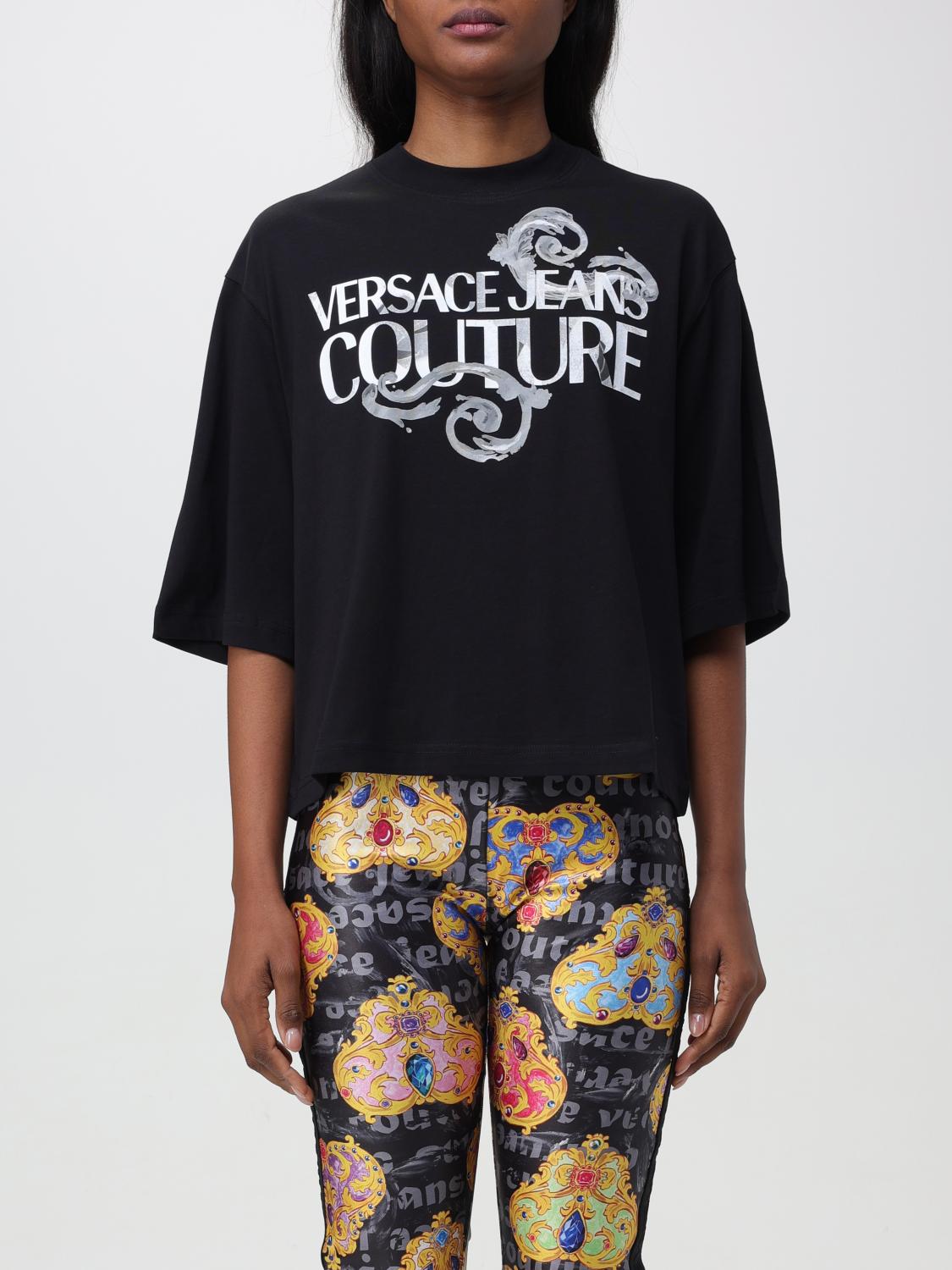 Versace Jeans Couture T-Shirt VERSACE JEANS COUTURE Woman colour Black