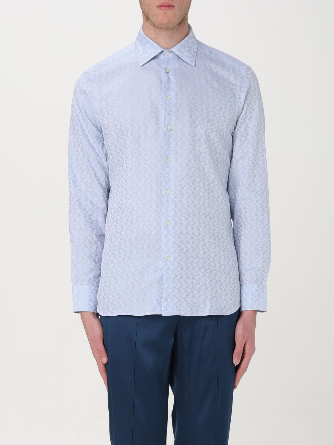 Etro Shirt ETRO Men colour Gnawed Blue