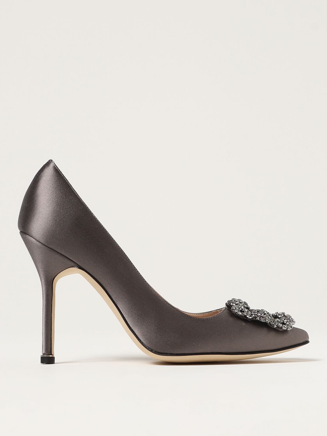 Manolo Blahnik Court Shoes MANOLO BLAHNIK Woman colour Grey