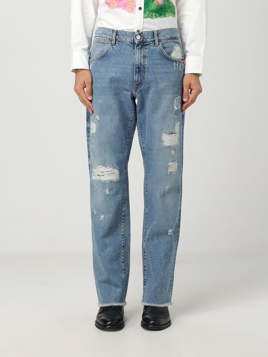 Amish Jeans AMISH Men colour Denim