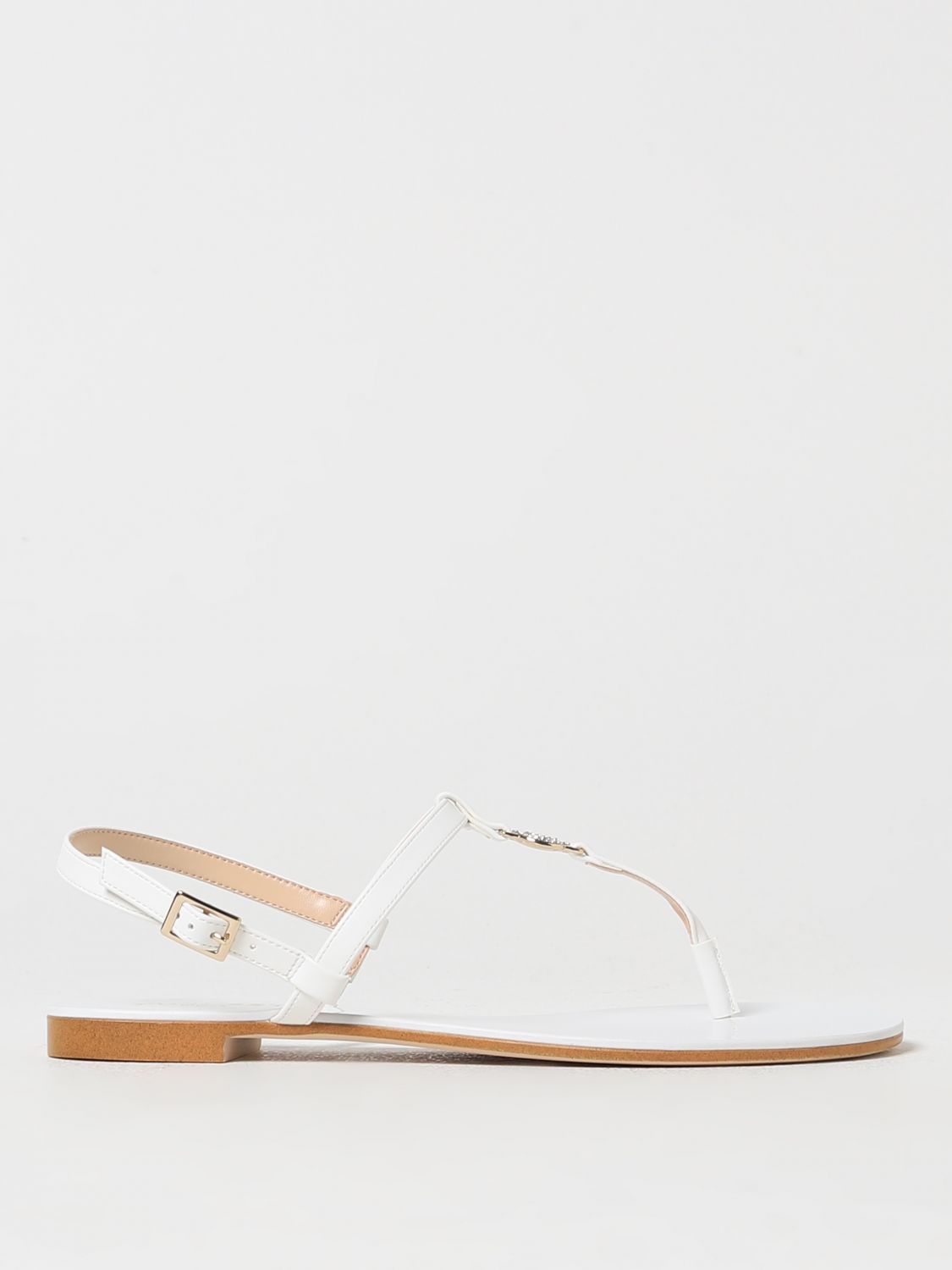 Twinset Flat Sandals TWINSET Woman colour White