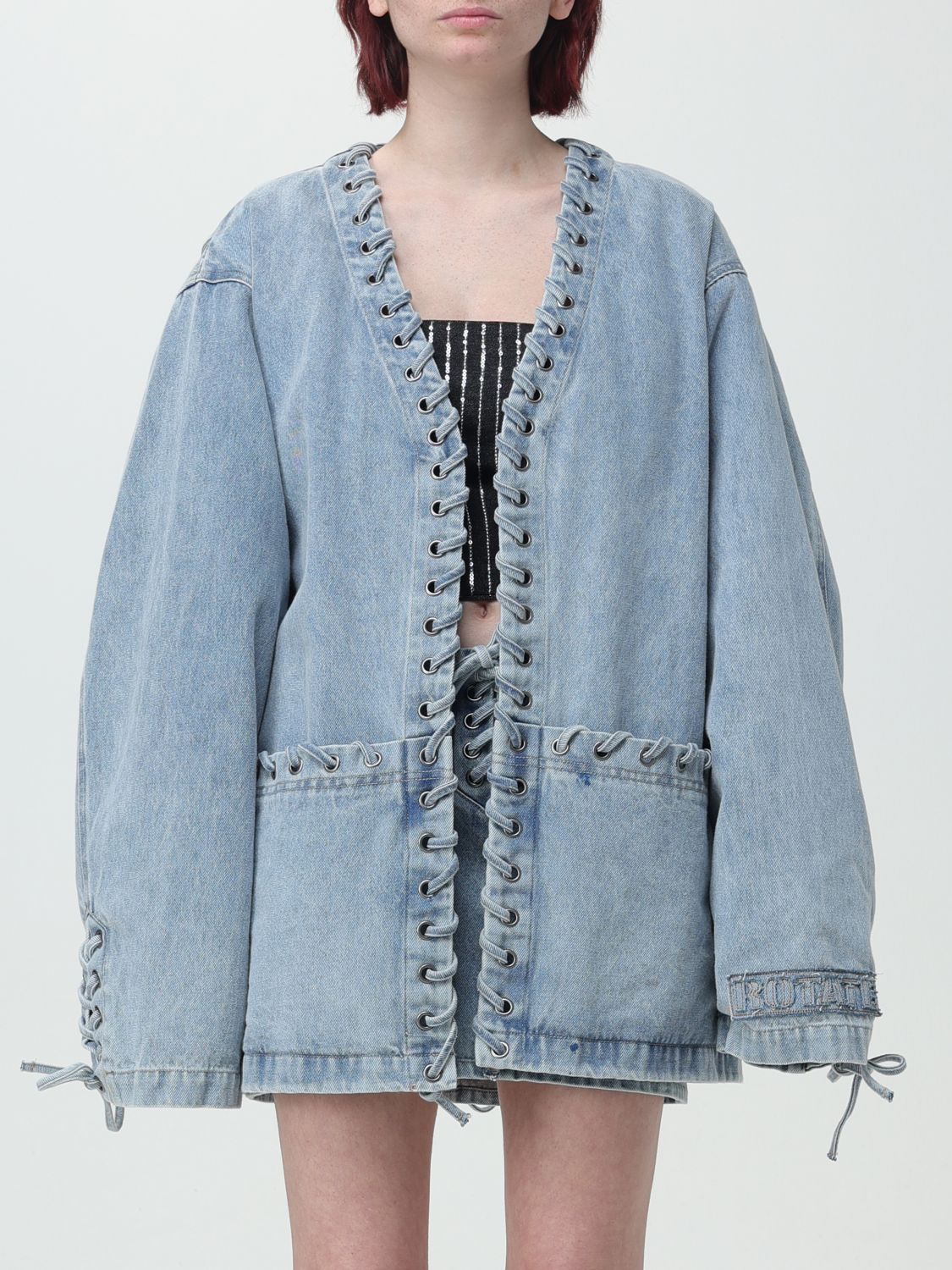 Rotate Jacket ROTATE Woman colour Stone Washed