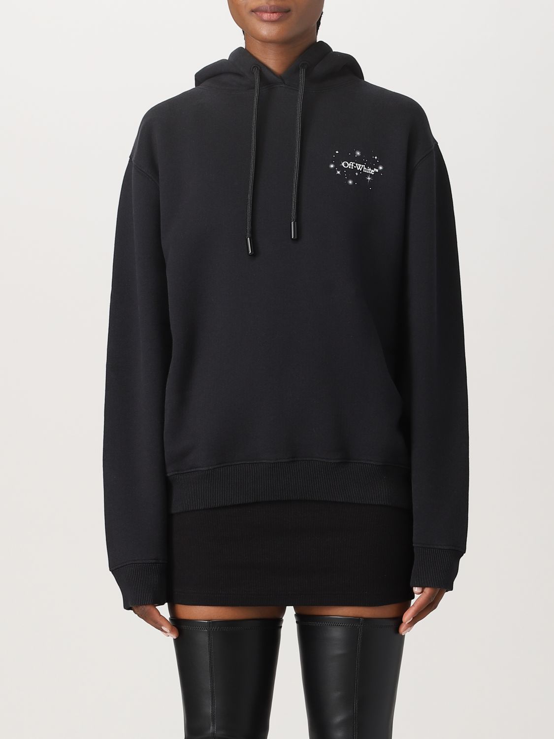 OFF-WHITE Sweatshirt OFF-WHITE Woman colour Black