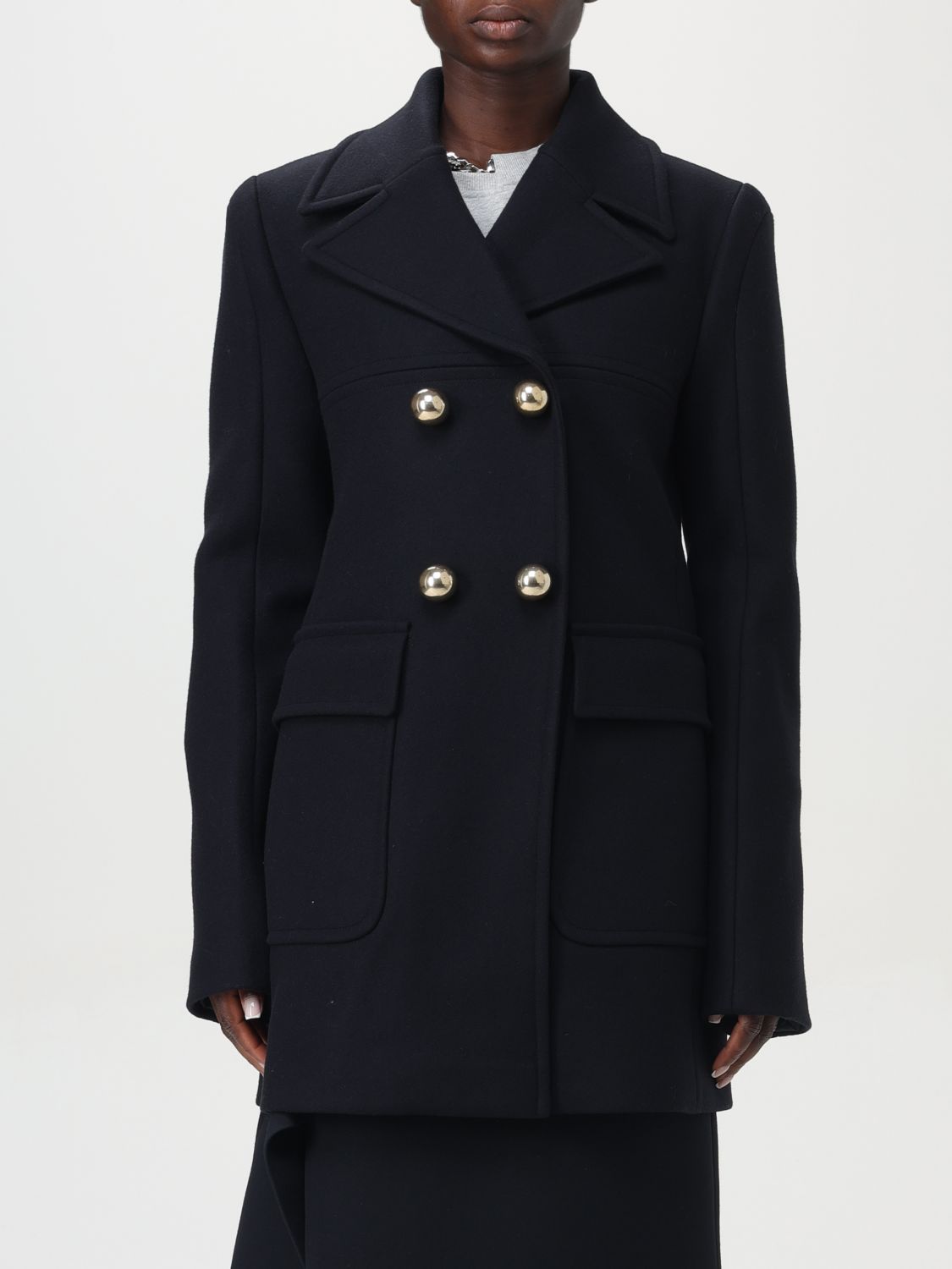 Stella McCartney Trench Coat STELLA MCCARTNEY Woman color Black