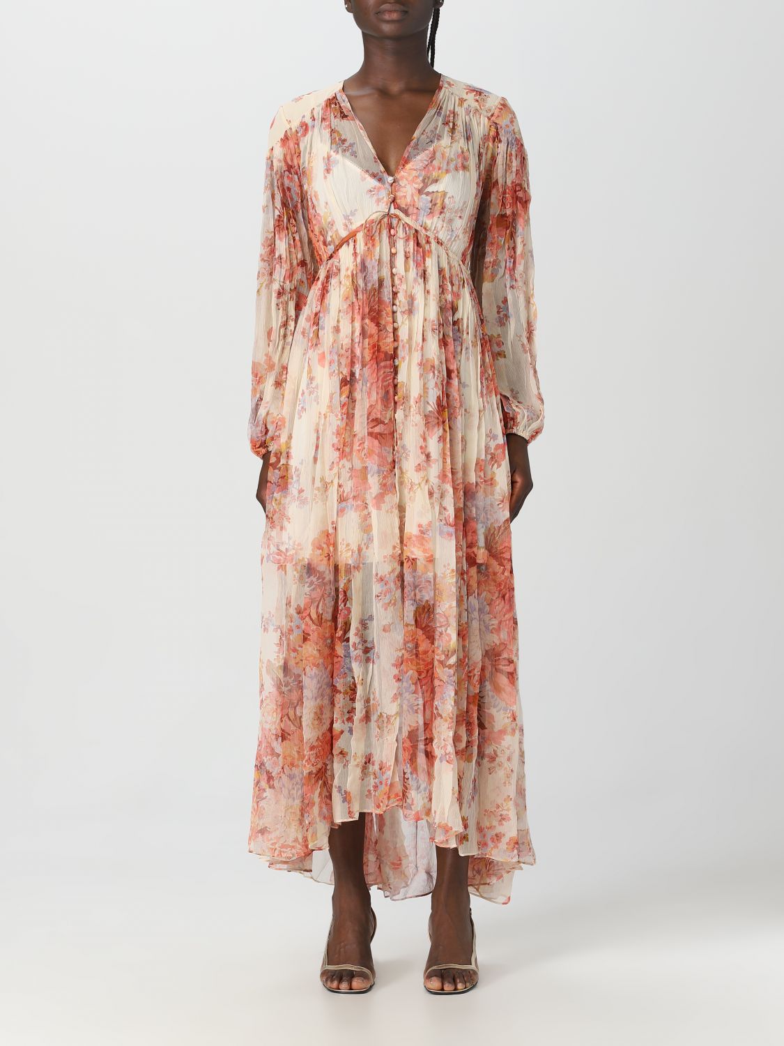 Zimmermann Dress ZIMMERMANN Woman colour Yellow Cream