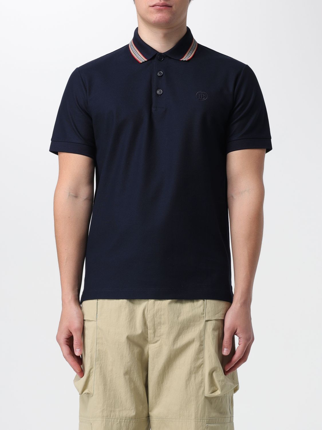 Burberry Polo Shirt BURBERRY Men colour Blue