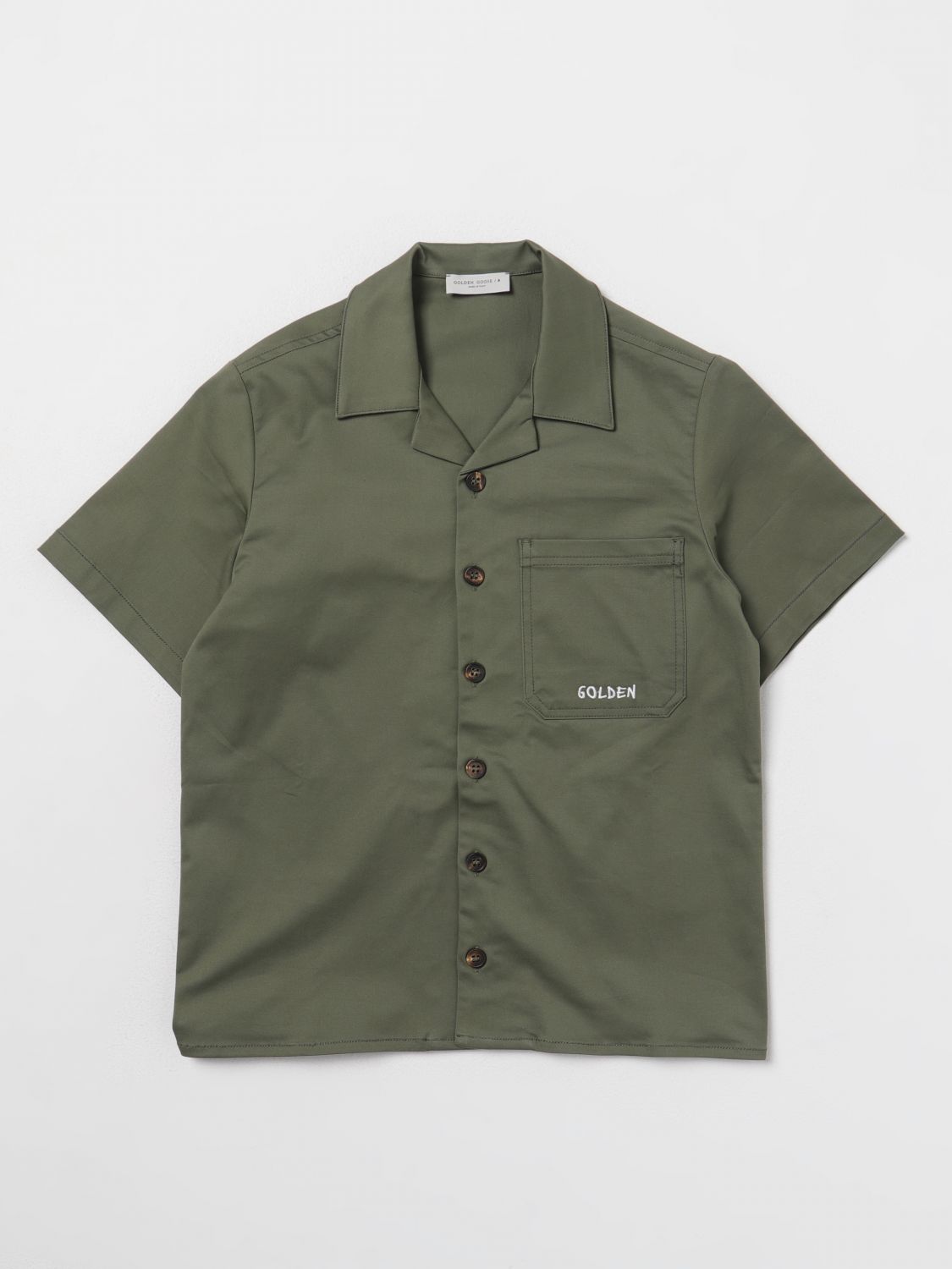 Golden Goose Shirt GOLDEN GOOSE Kids colour Military