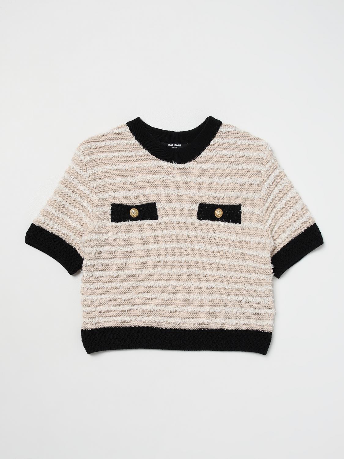 Balmain Sweater BALMAIN Kids color Cream