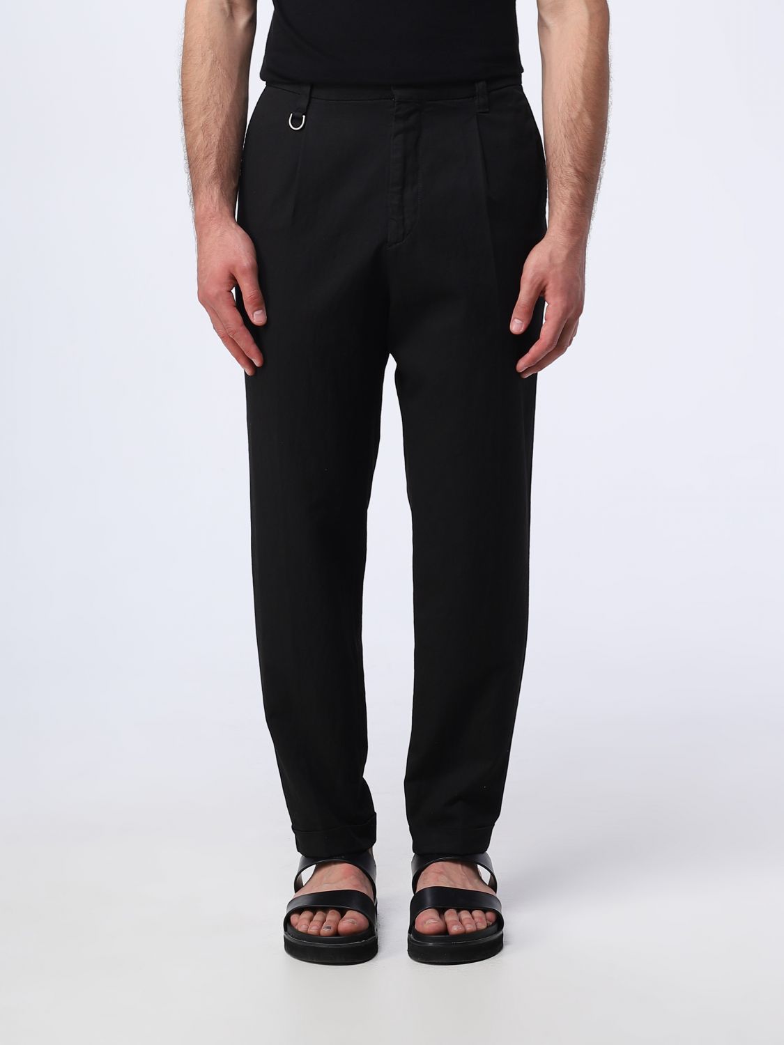 Paolo Pecora Trousers PAOLO PECORA Men colour Black