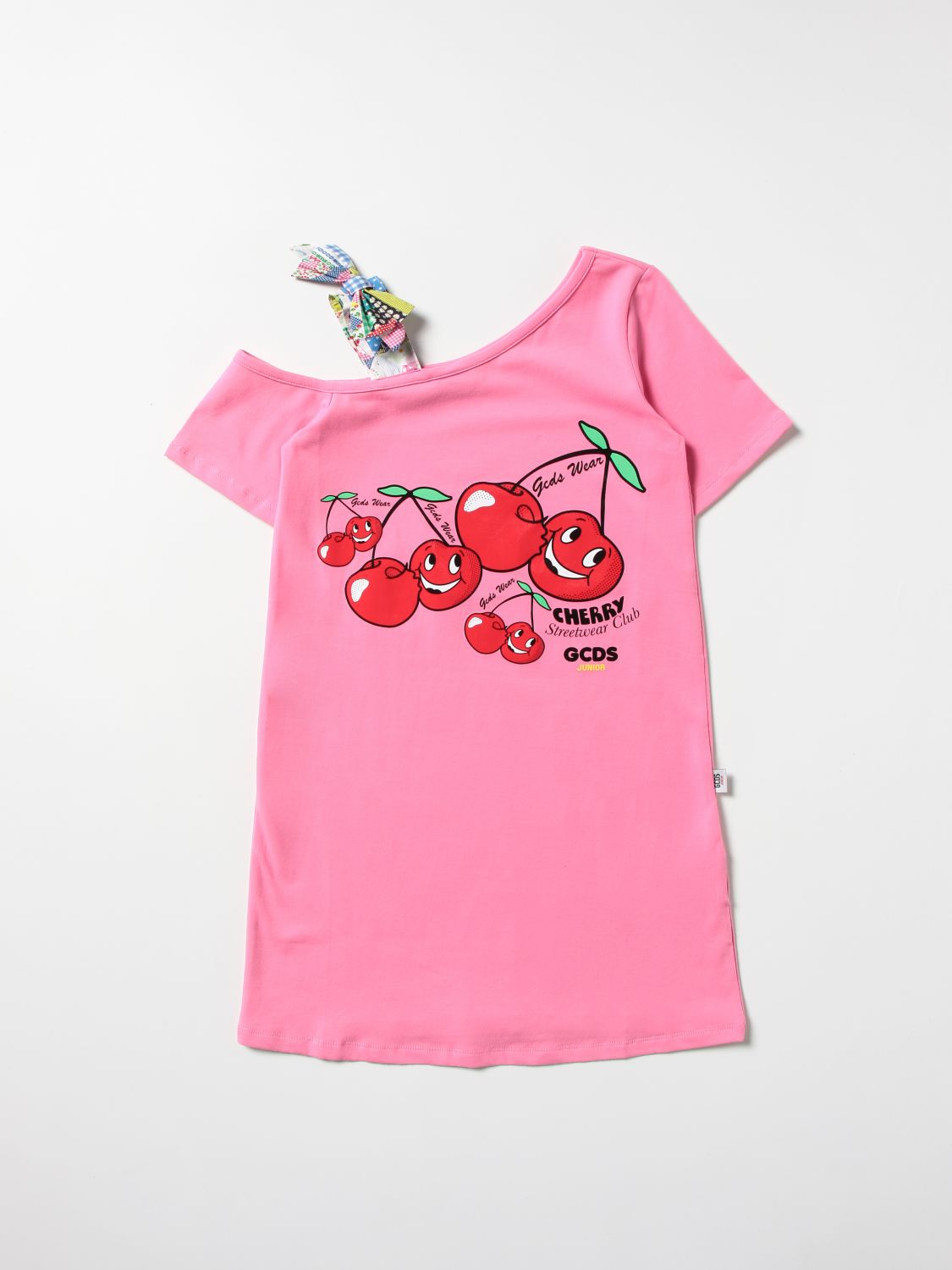 GCDS Gcds t-shirt dress with cherry print