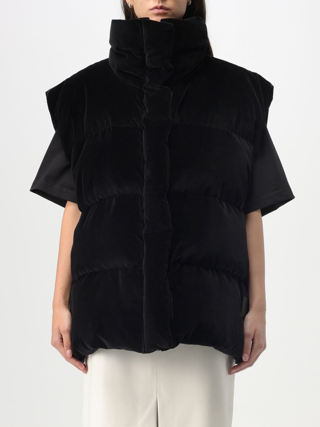 Msgm Jacket MSGM Woman colour Black