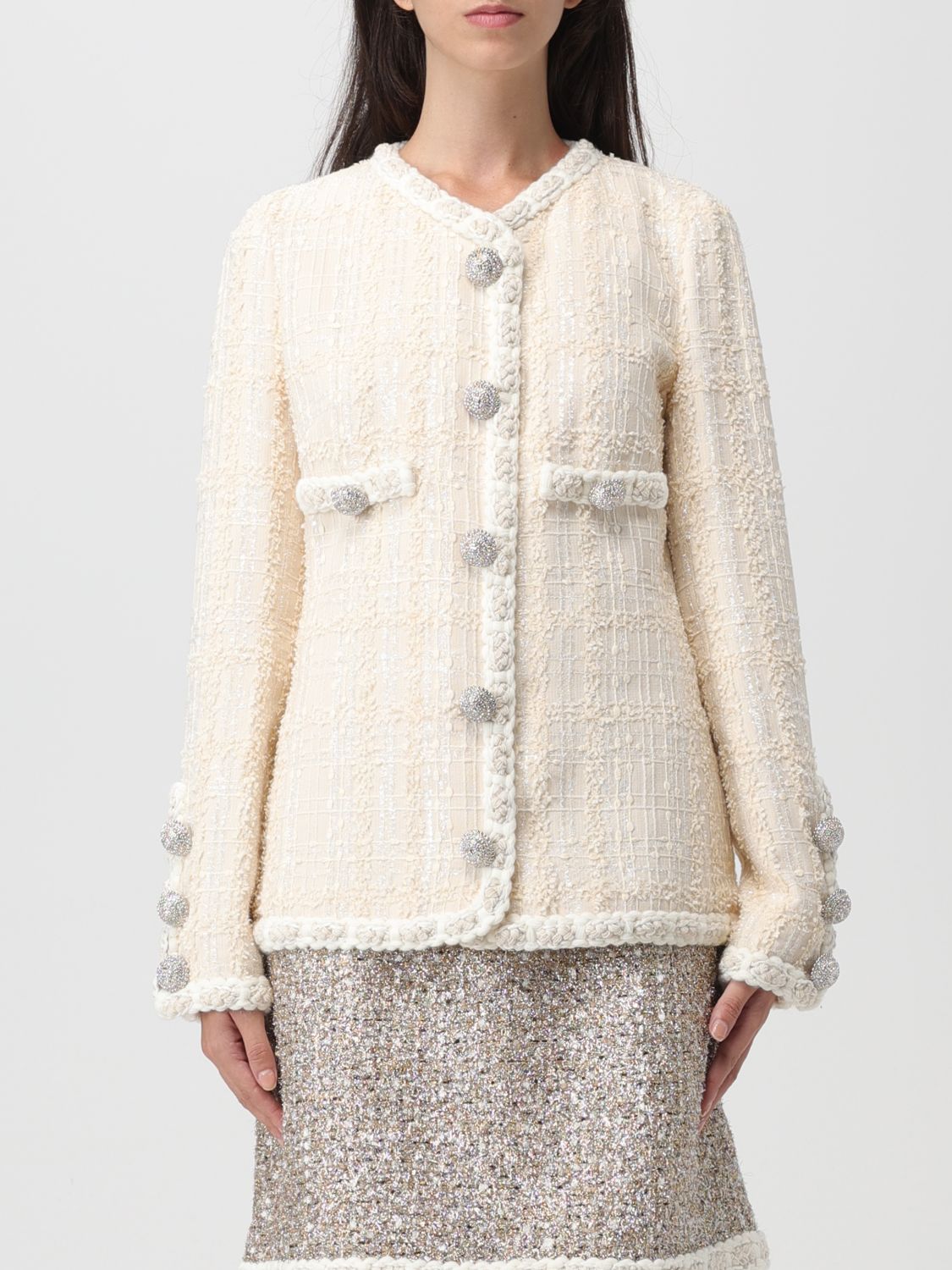 Giambattista Valli Blazer GIAMBATTISTA VALLI Woman colour Ivory