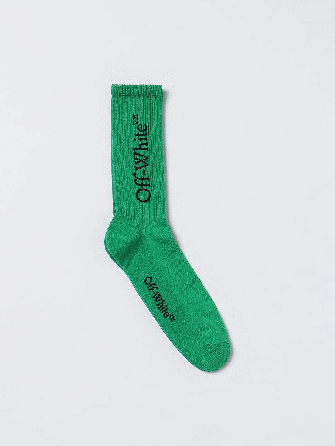 OFF-WHITE Socks OFF-WHITE Men colour Green