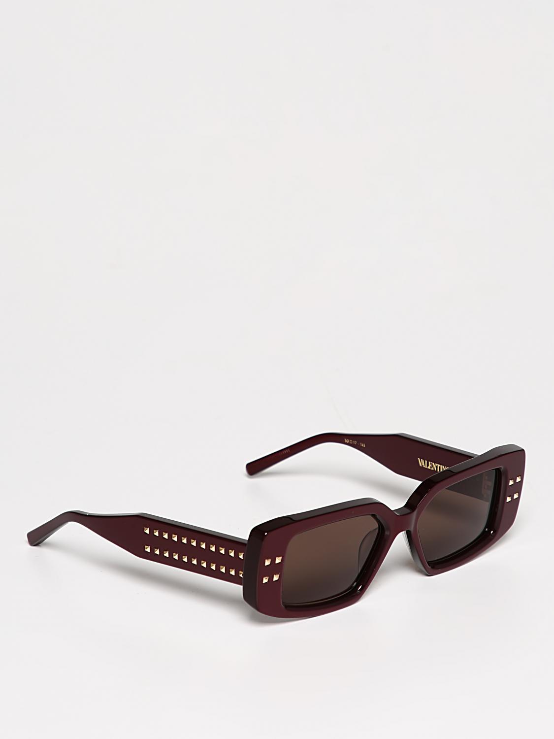 Valentino Sunglasses VALENTINO Woman colour Burgundy