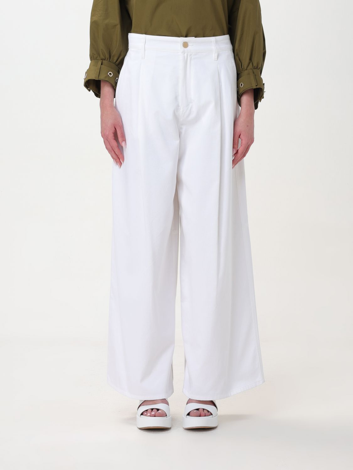  Trousers 'S MAX MARA Woman colour White