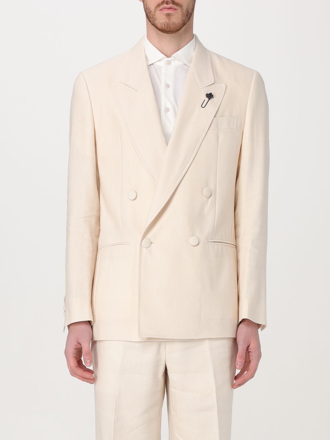 Lardini Blazer LARDINI Men colour Beige