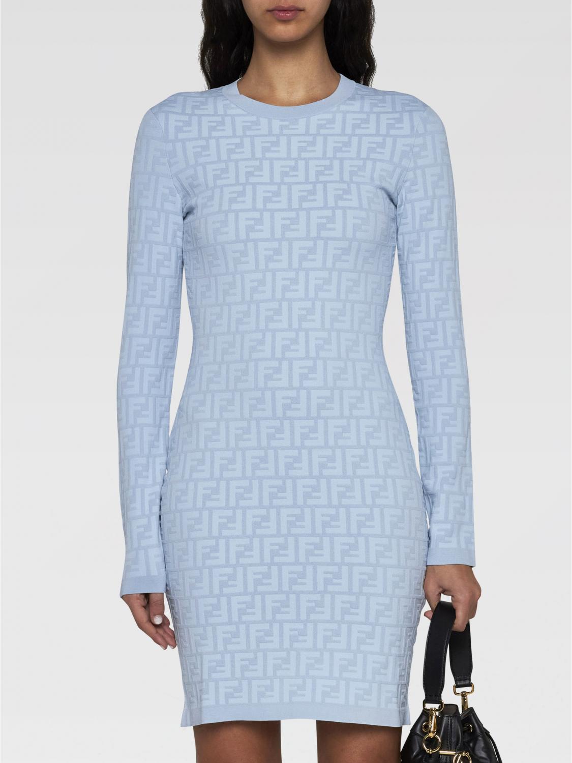 FENDI Dress FENDI Woman color Blue