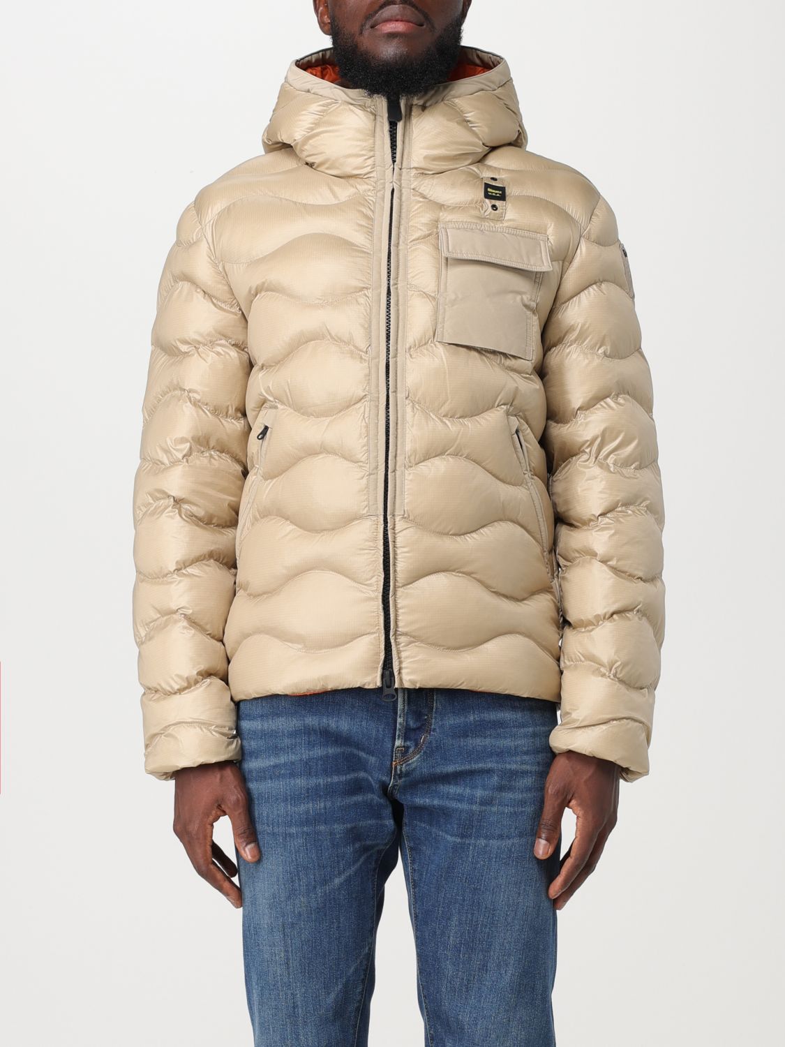 Blauer Jacket BLAUER Men colour Biscuit