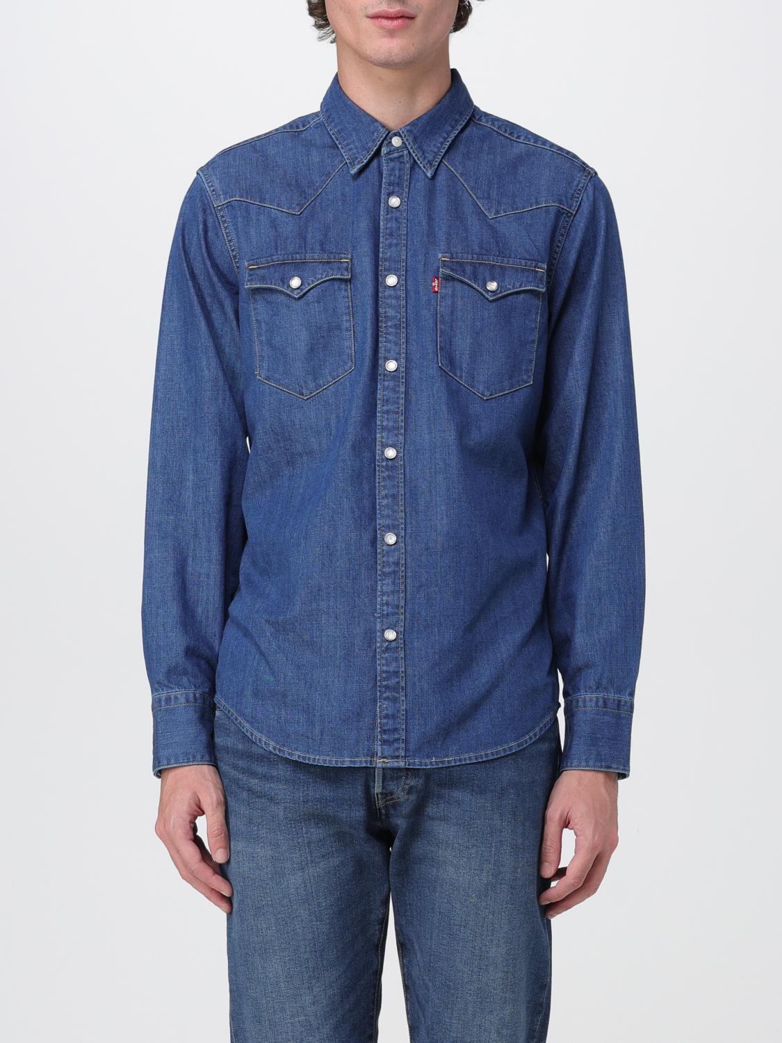 Levi's Shirt LEVI'S Men colour Denim