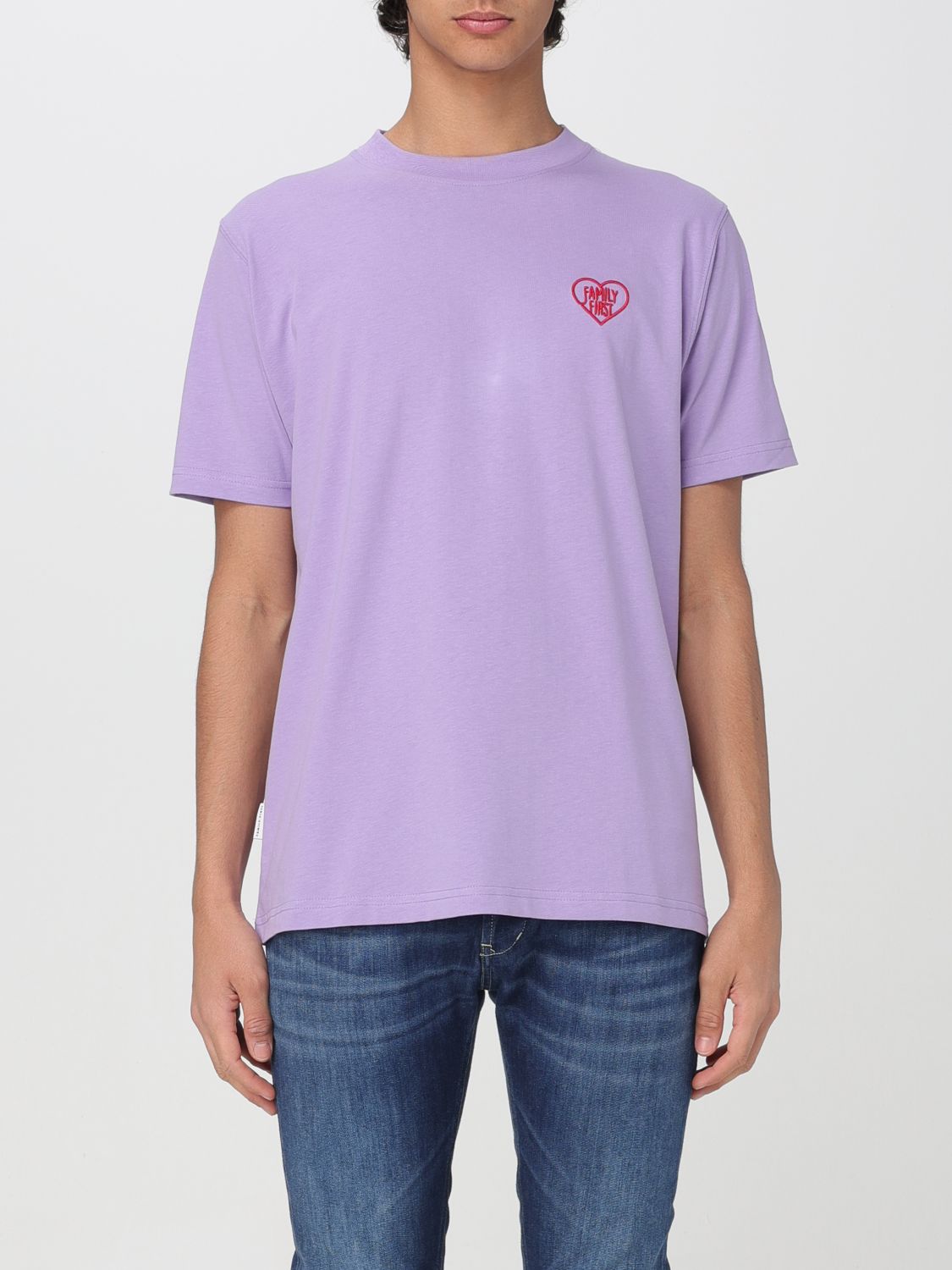 Family First T-Shirt FAMILY FIRST Men colour Violet