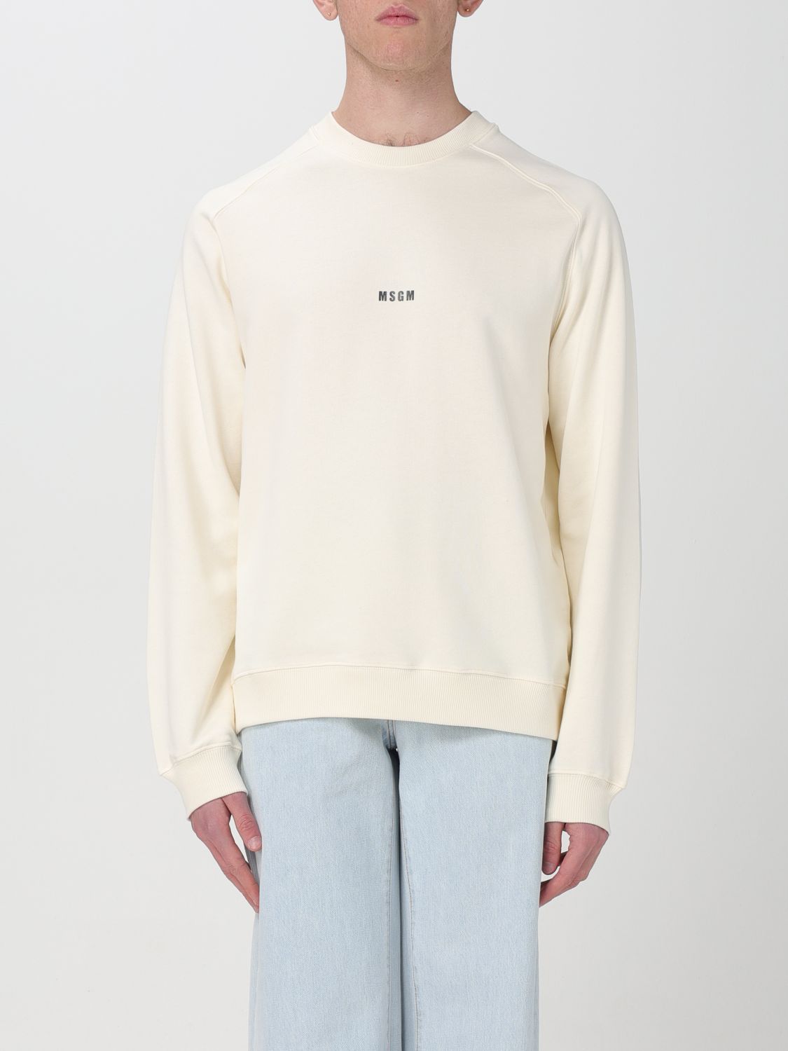 Msgm Sweatshirt MSGM Men colour Ivory