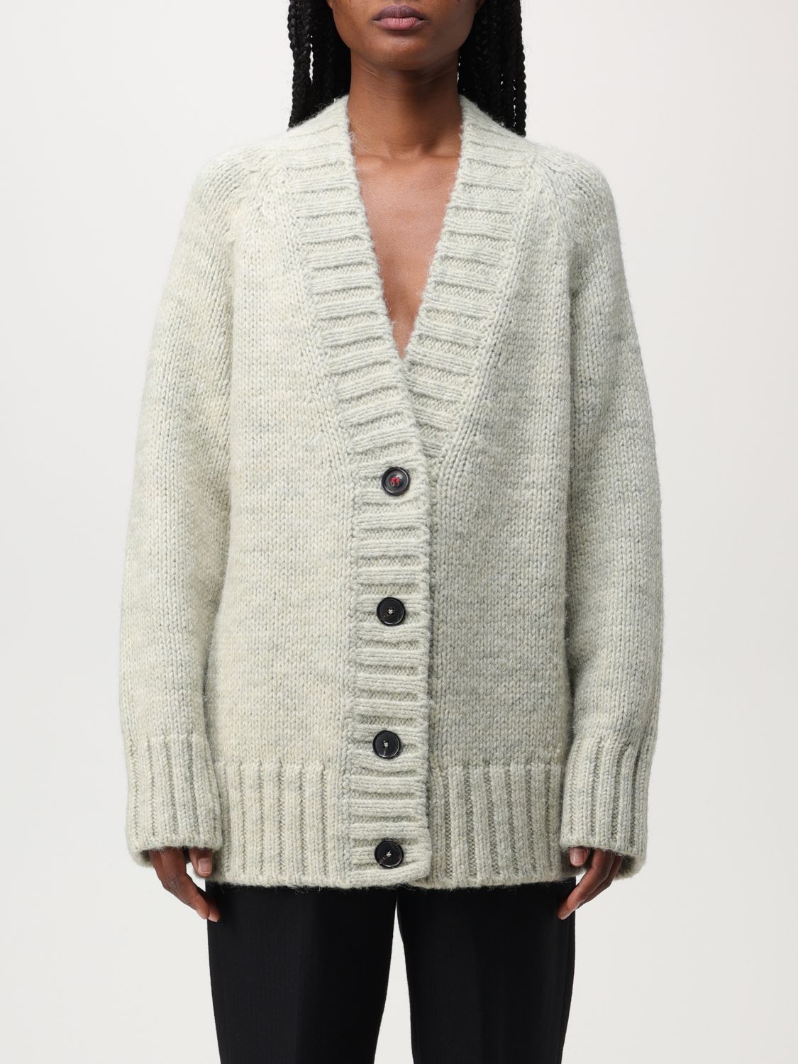 Maison Margiela Cardigan MAISON MARGIELA Woman colour Green