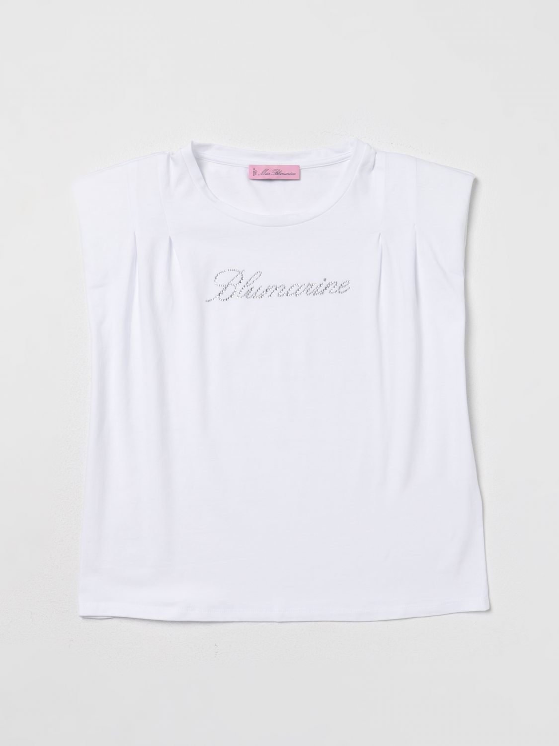 Miss Blumarine T-Shirt MISS BLUMARINE Kids colour White 1