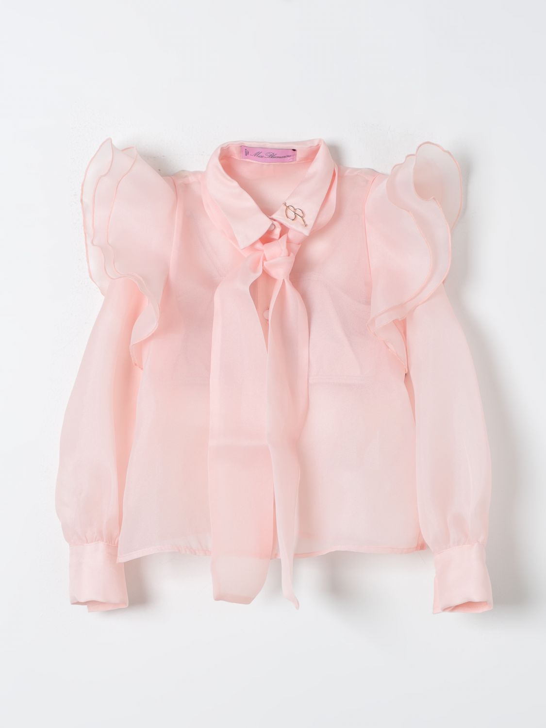 Miss Blumarine Shirt MISS BLUMARINE Kids colour Beige