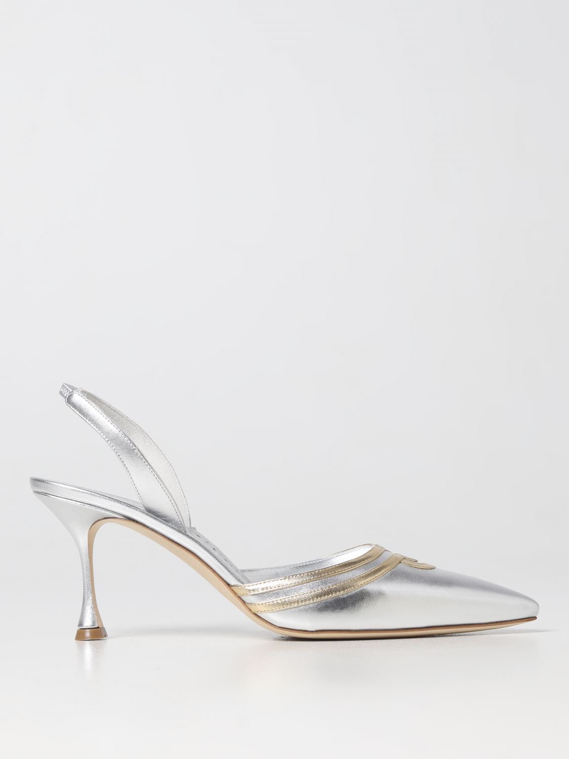 Manolo Blahnik High Heel Shoes MANOLO BLAHNIK Woman colour Champagne