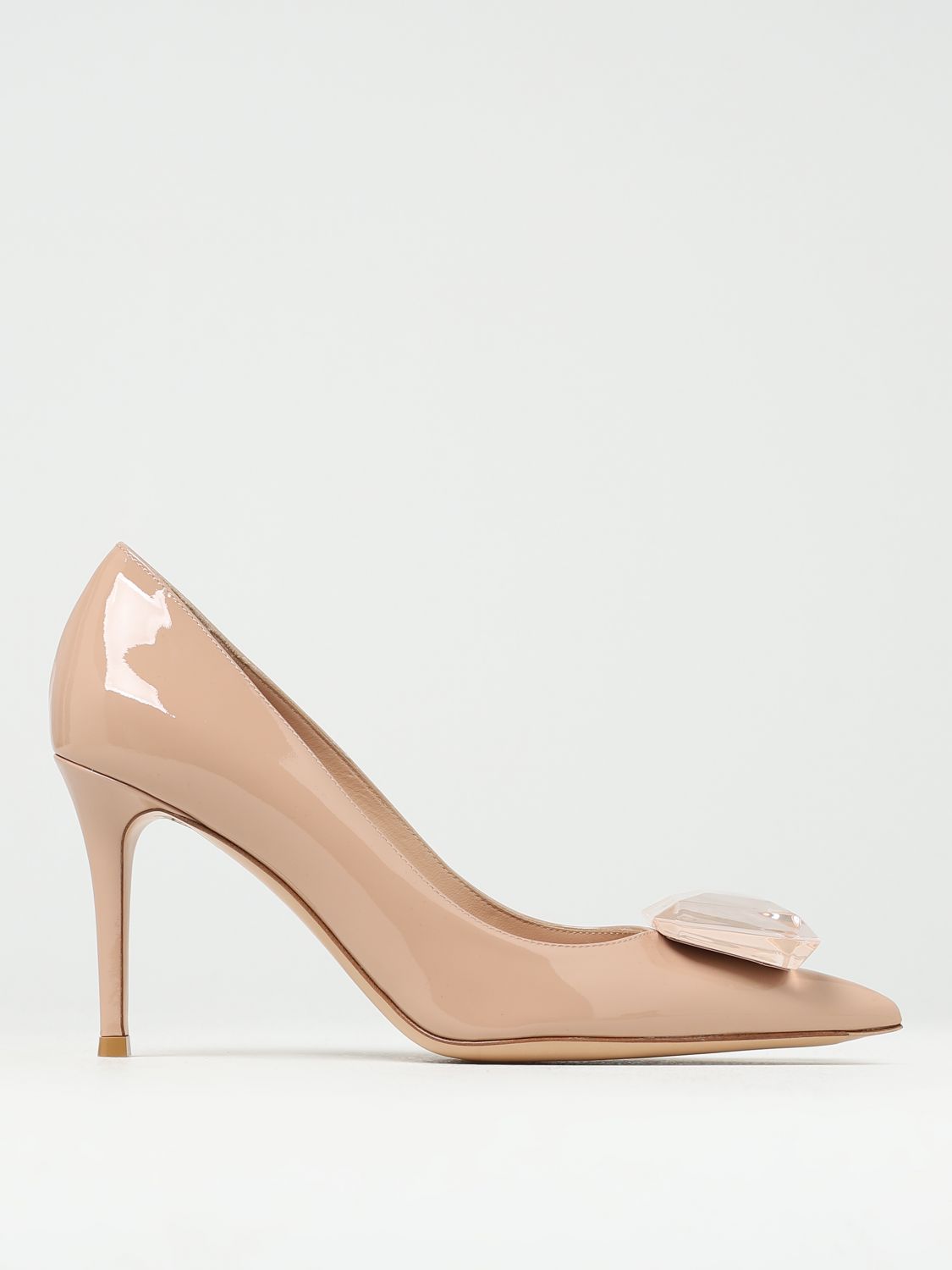 Gianvito Rossi Court Shoes GIANVITO ROSSI Woman colour Peach